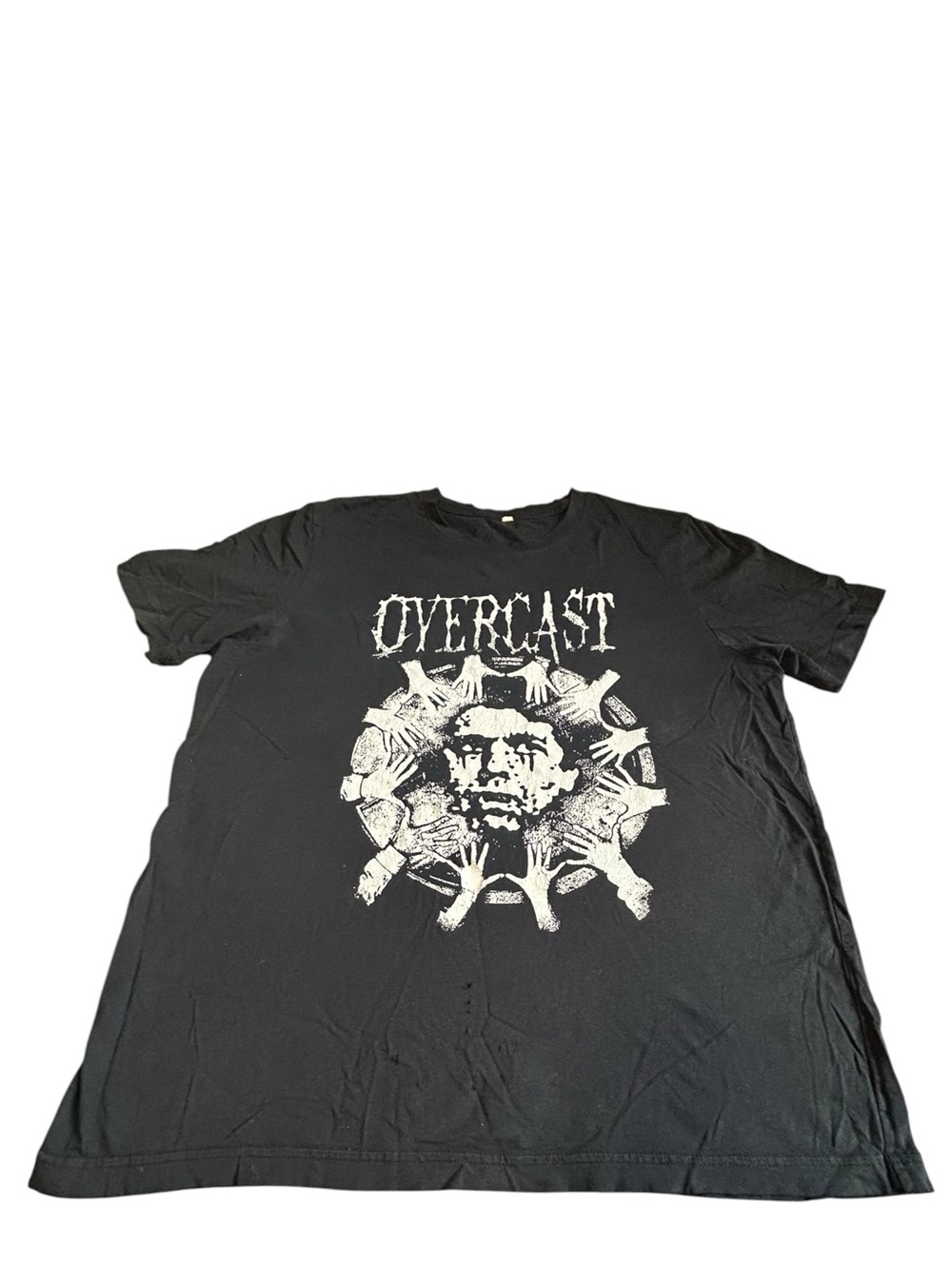 Black Graphic Short-Sleeve Tee